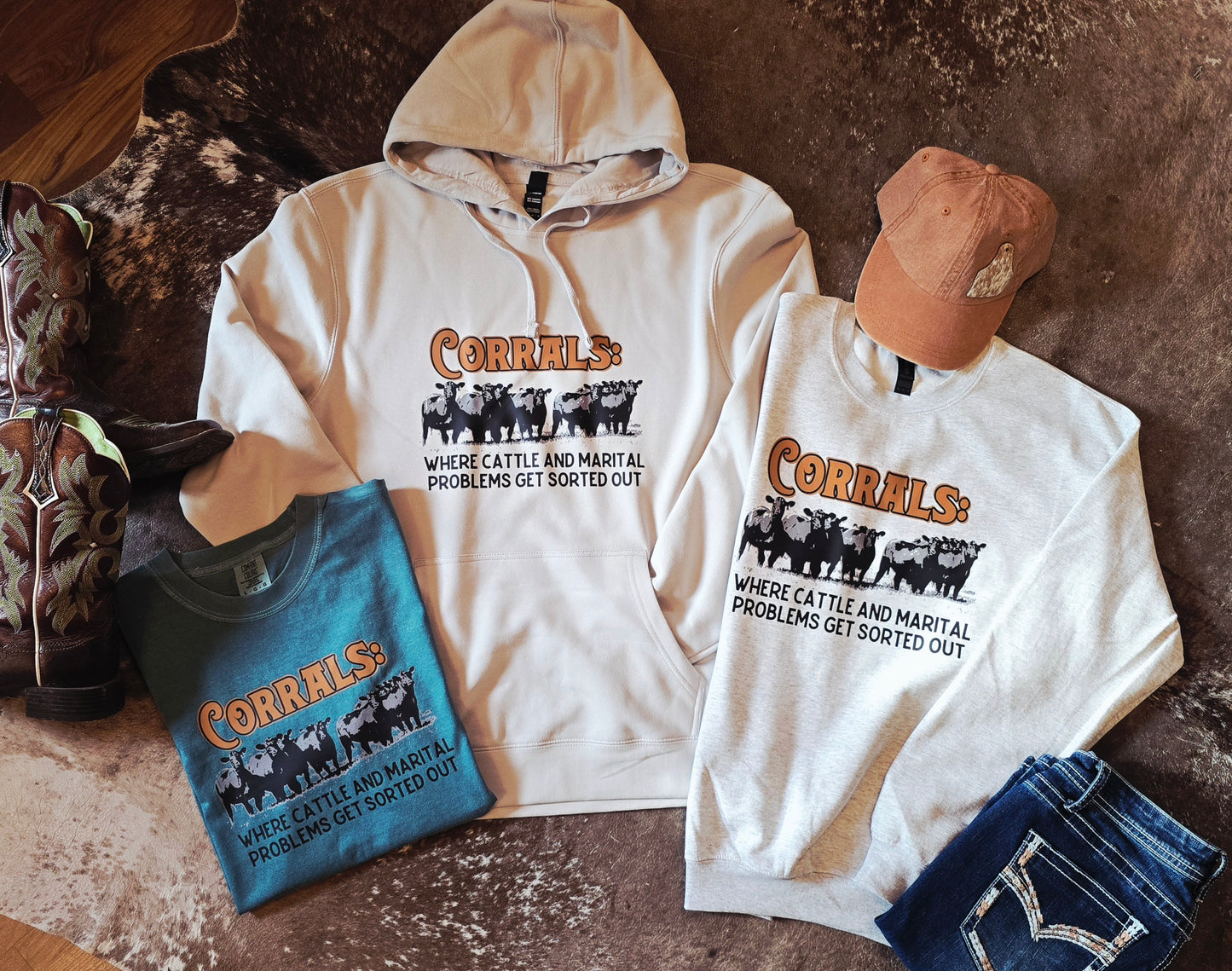 Corrals: Sorting Cattle & Marital Problems