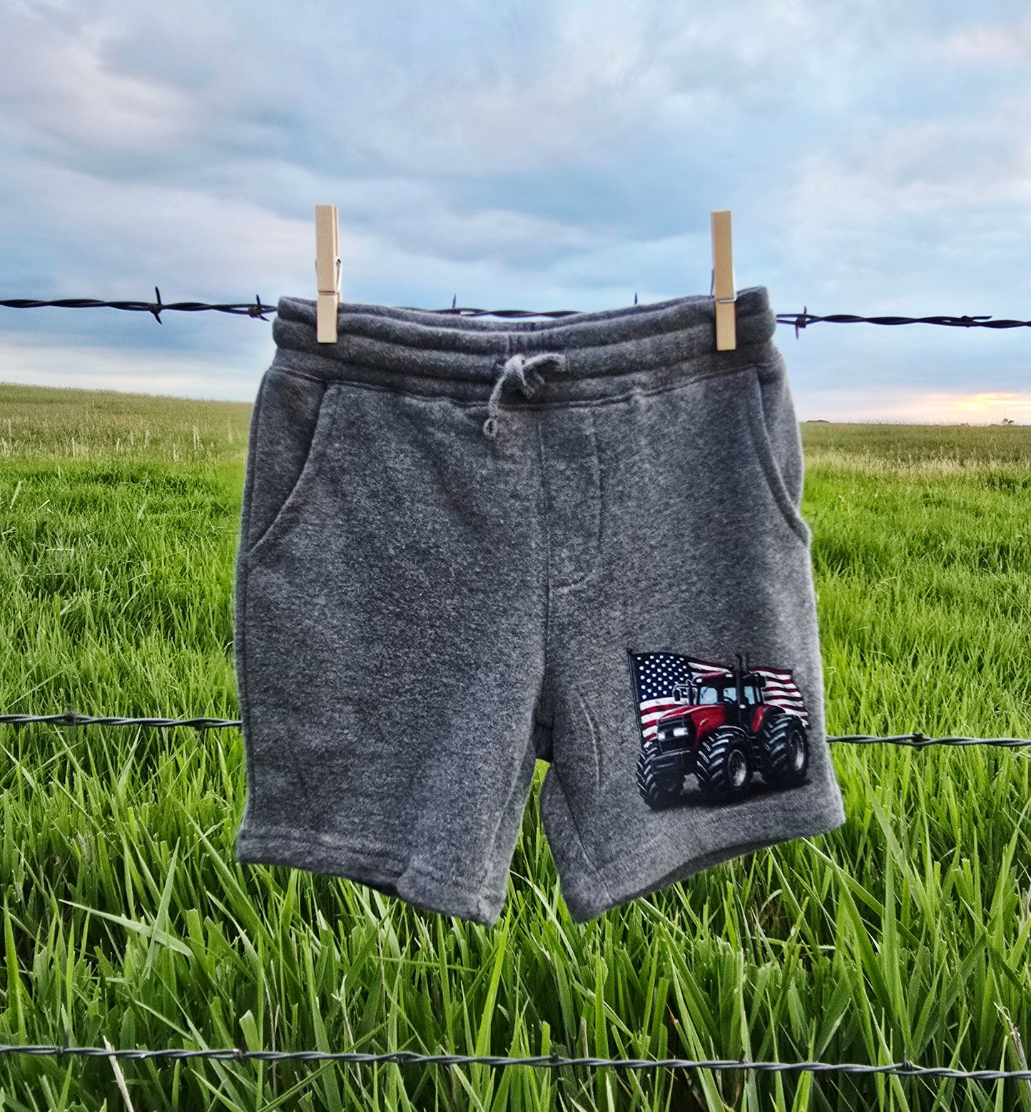 Red Tractor Shorts