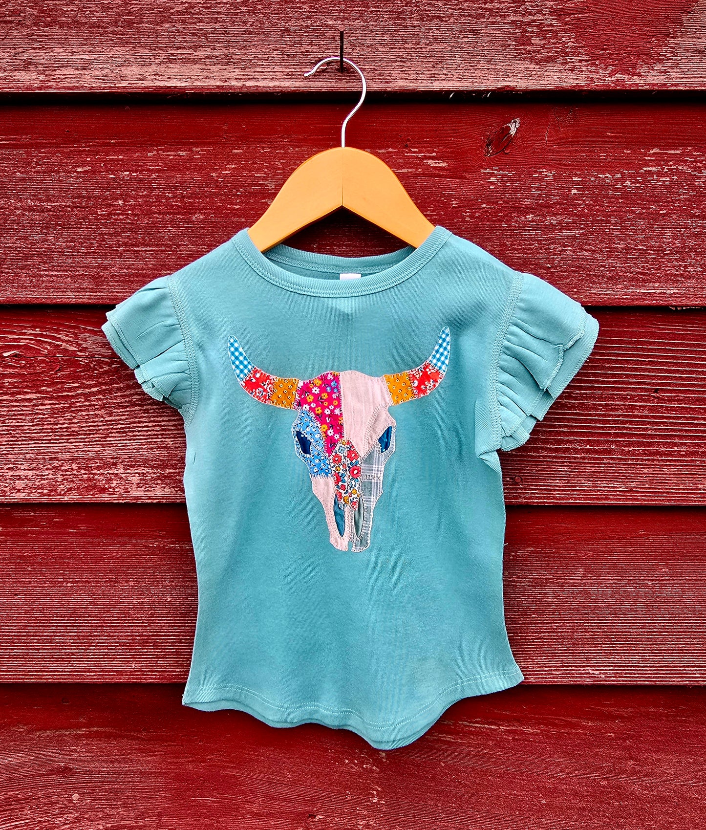 Patchwork Flutter Tee