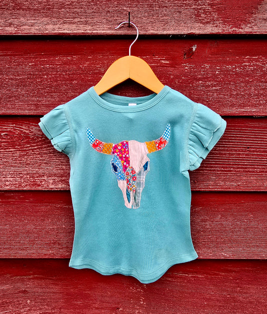 Patchwork Flutter Tee