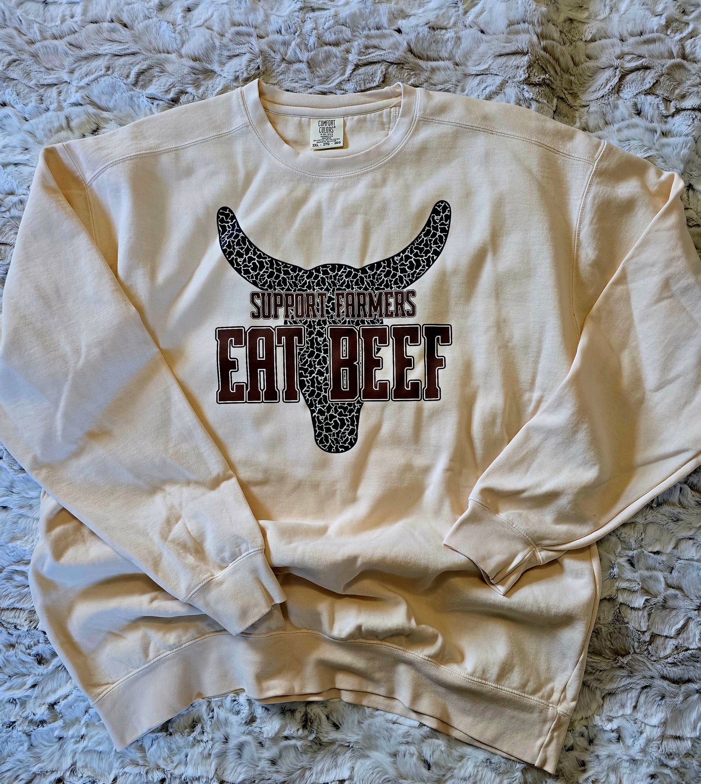 Support Farmers Crewneck Sweatshirt