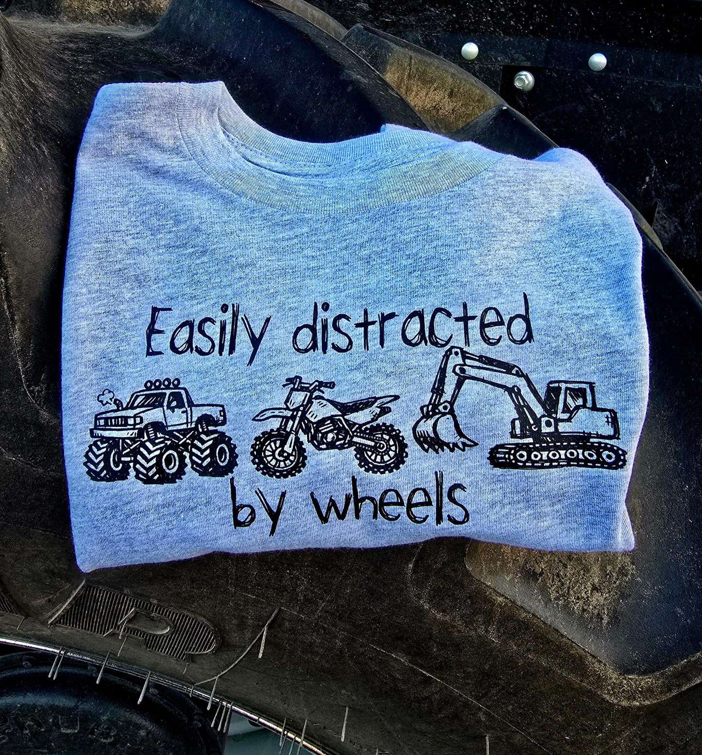 Easily Distracted By Wheels