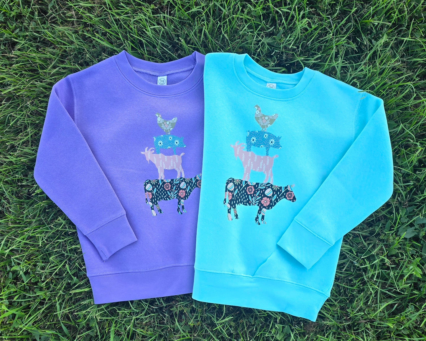 Floral Farm Animals