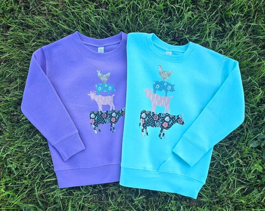 Floral Farm Animals