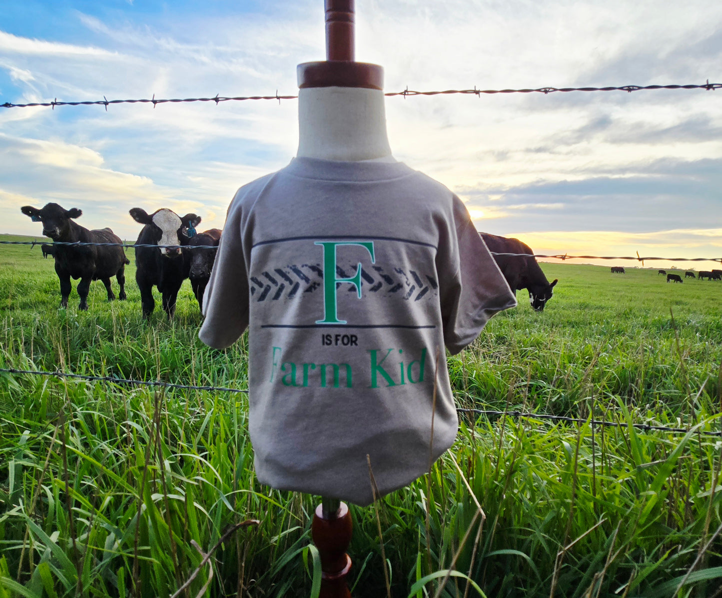 F is for Farm Kid