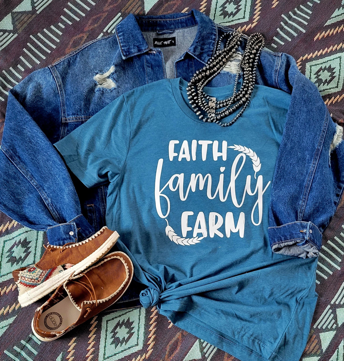 Faith-Family-Farm Tee