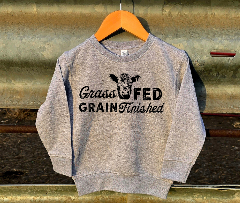 Grass Fed-- Grain Finished