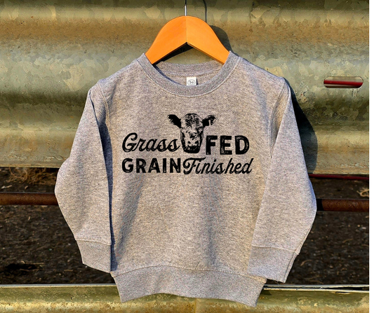 Grass Fed-- Grain Finished
