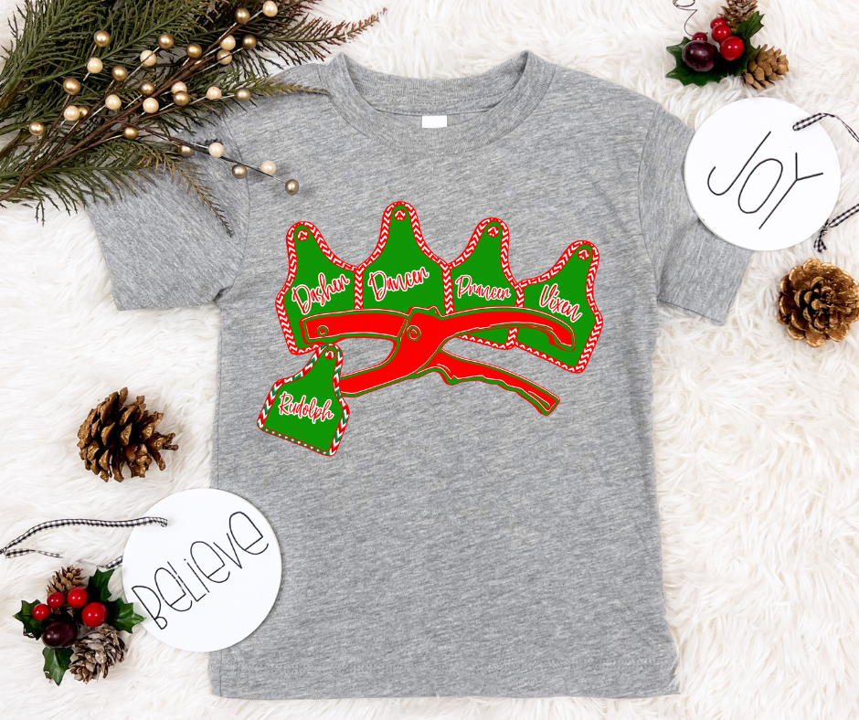 Reindeer Tags